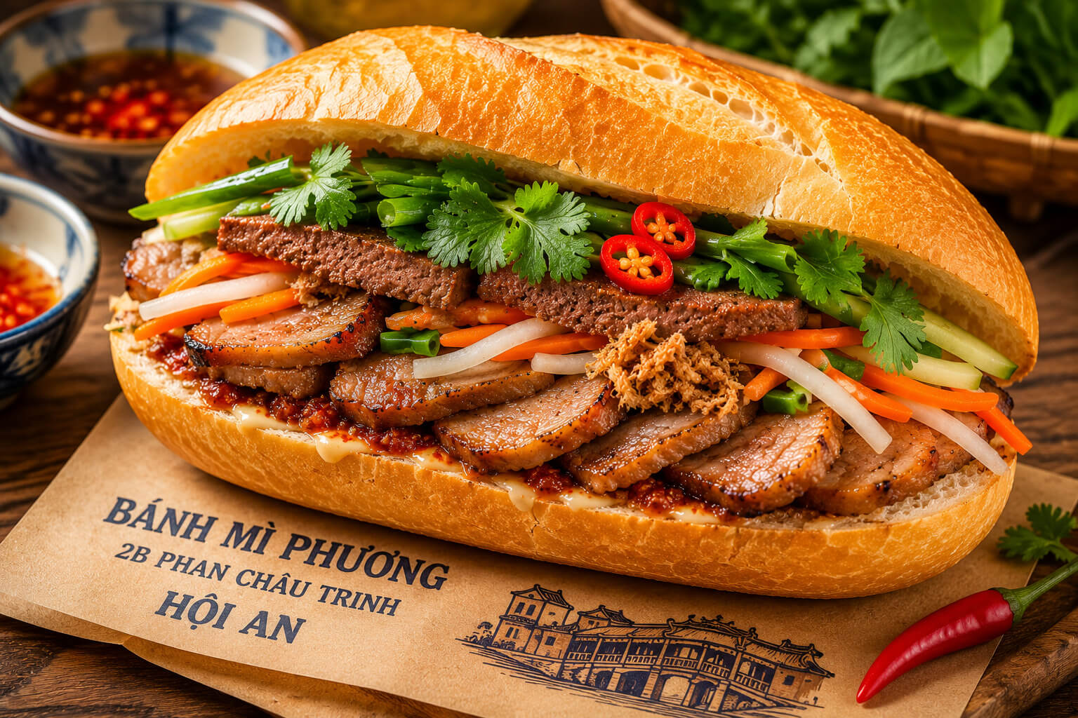 Bún Thịt Nướng Thêm Nem Nướng