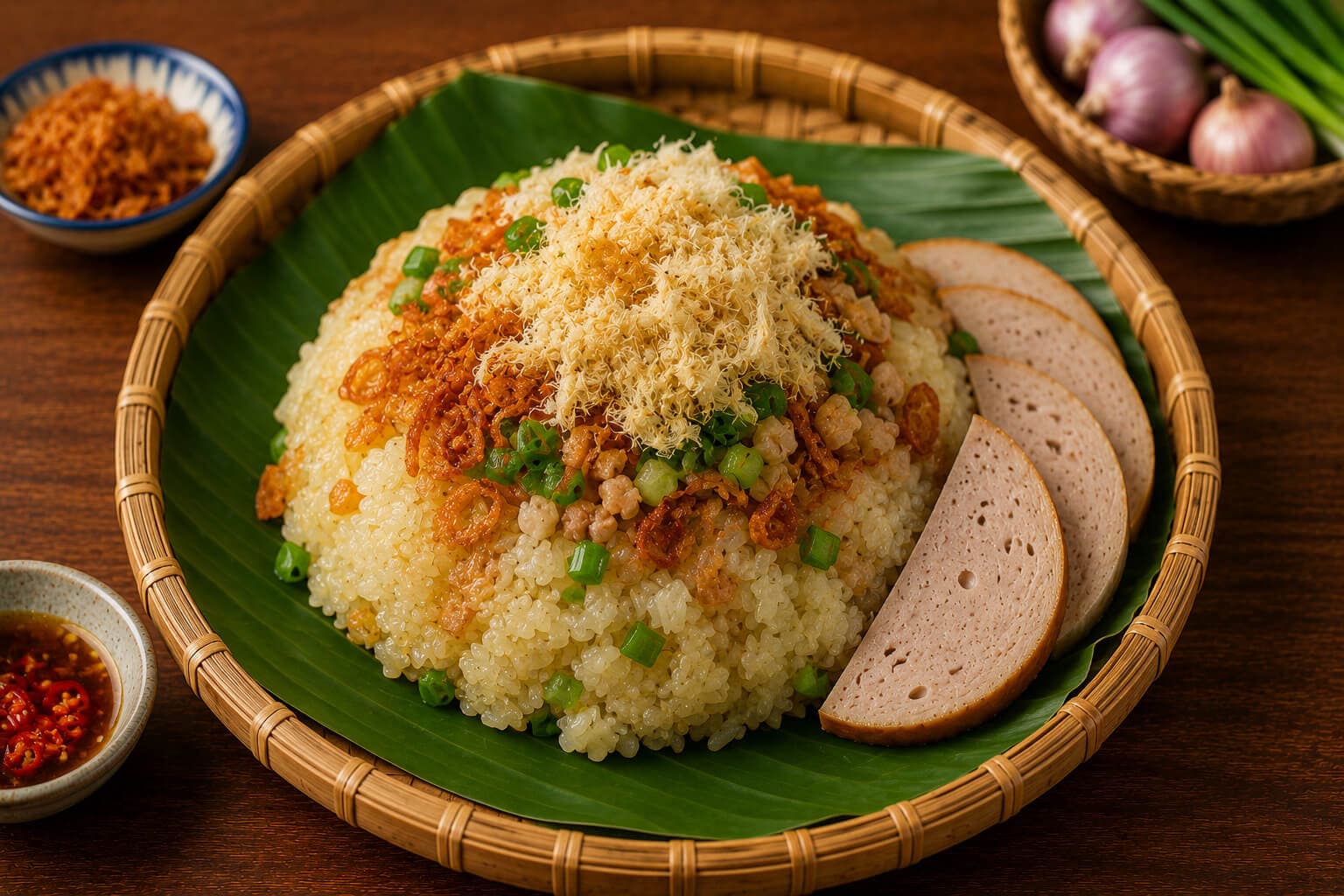 Xoi Balinese sticky rice