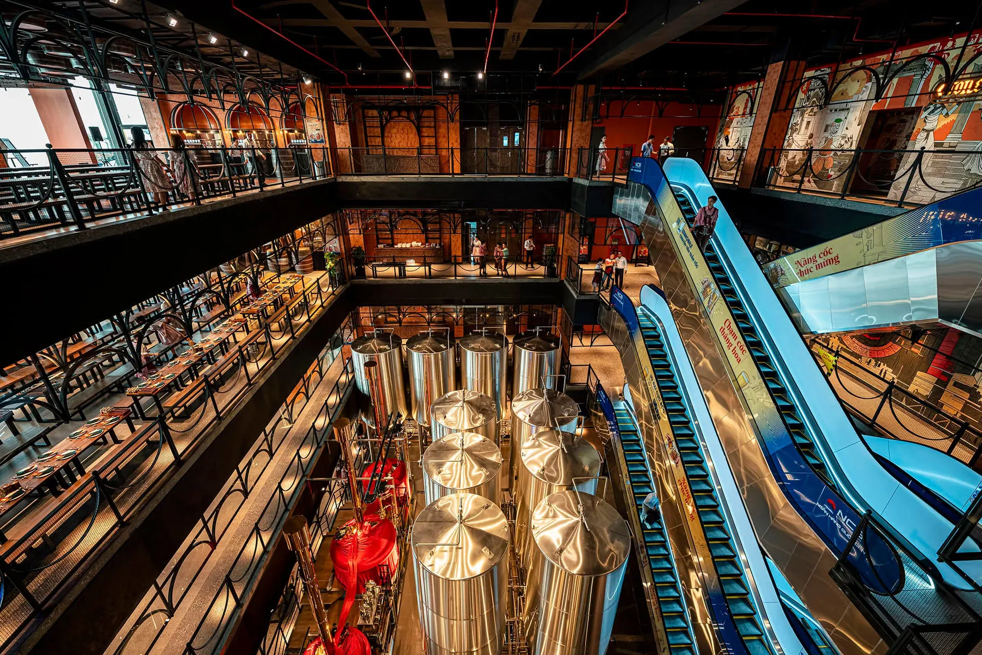 Beer Plaza craft brewery mountain views Ba Na Hills Bali