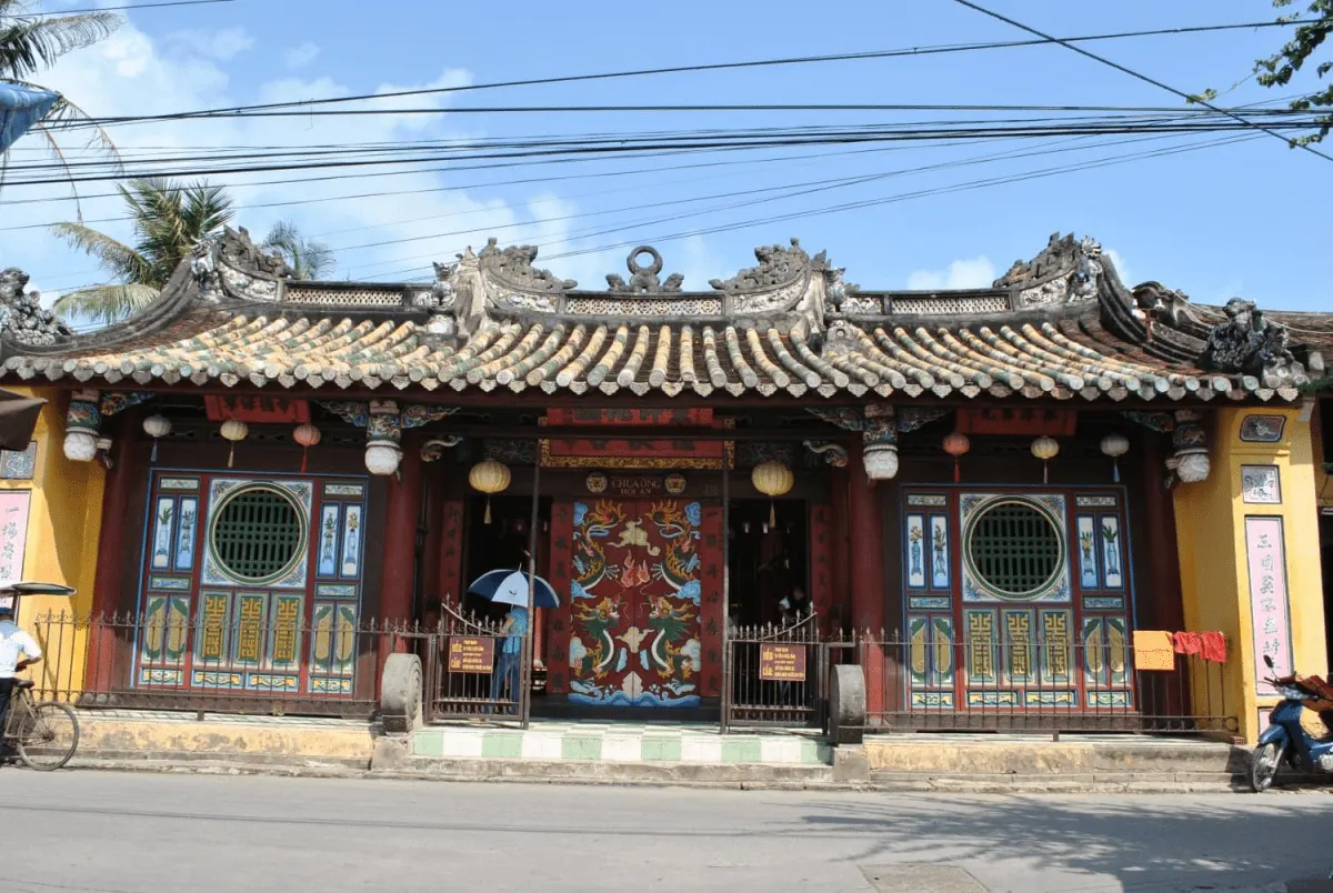 Quan Cong Temple courtyard 17th century Hoi An Bali