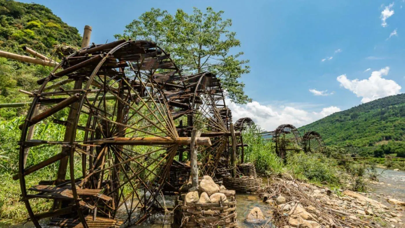 Pu Luong Nature Reserve rice terraces karst landscape remote Bali