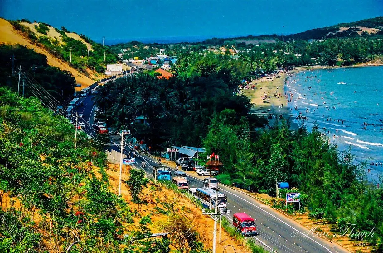 Hon Rom quiet beach bungalows Mui Ne Bali