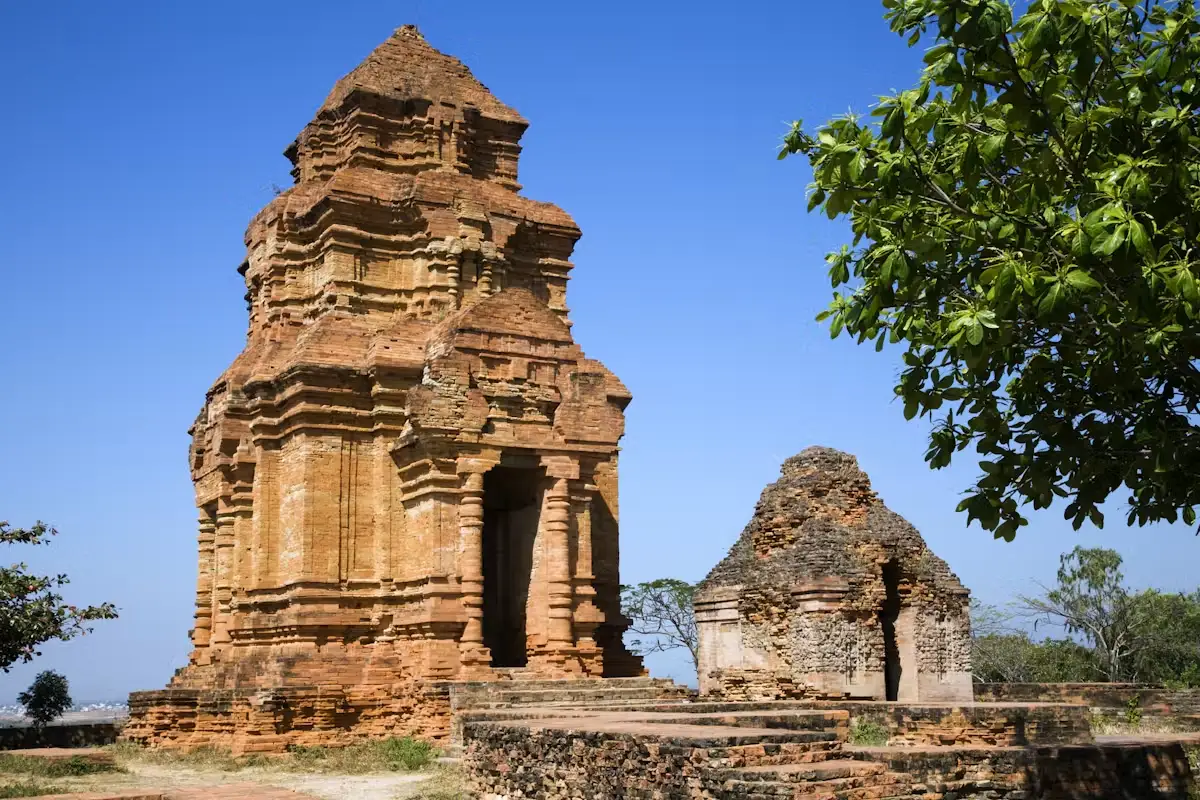 Po Shanu Cham Towers 9th century Hindu hilltop Mui Ne Bali
