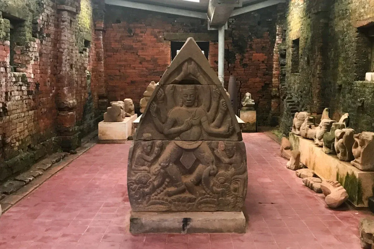 My Son Sanctuary museum Cham sculptures linga Shiva carvings Bali