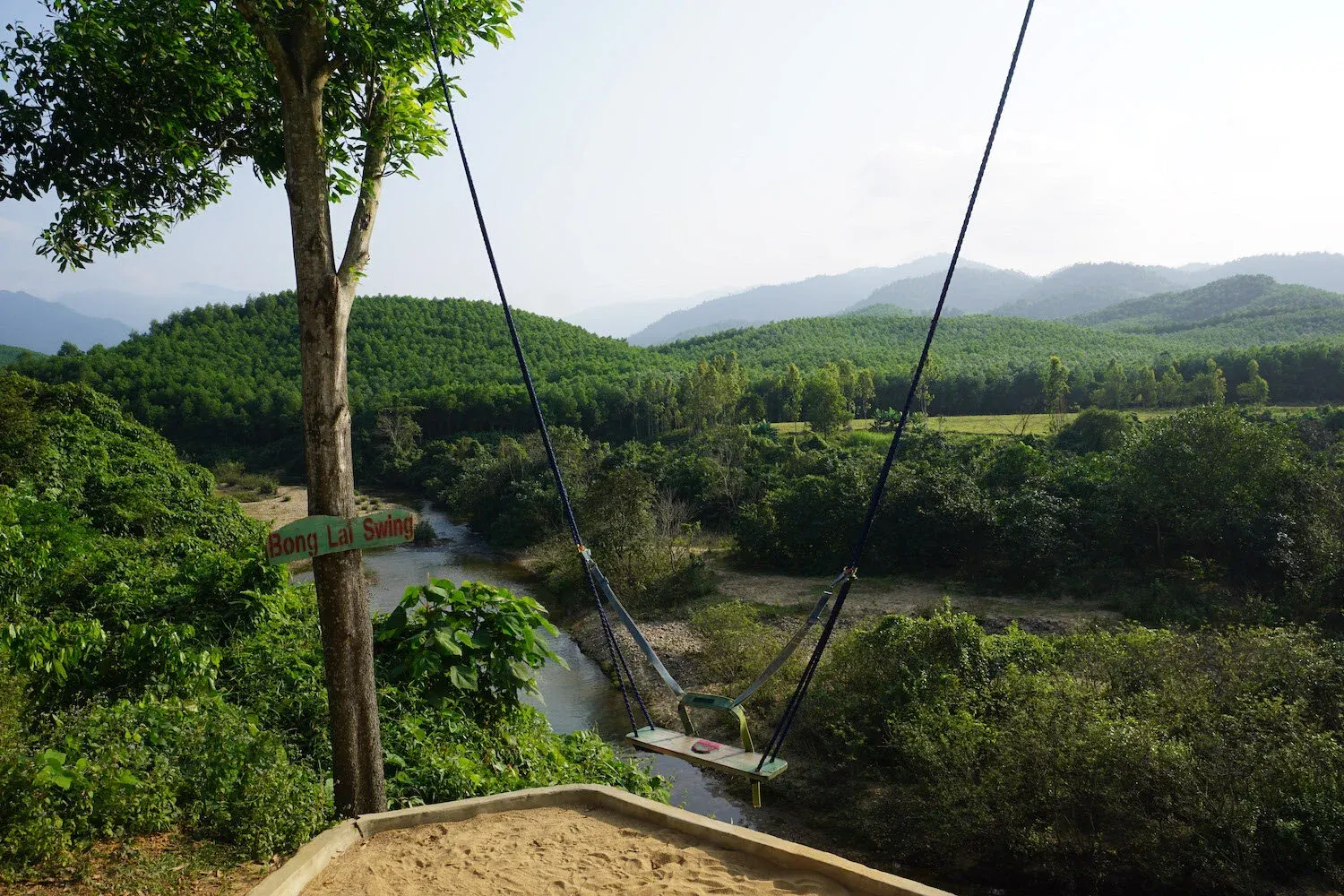 Bong Lai Valley cycling rice paddies karst mountains Phong Nha Bali