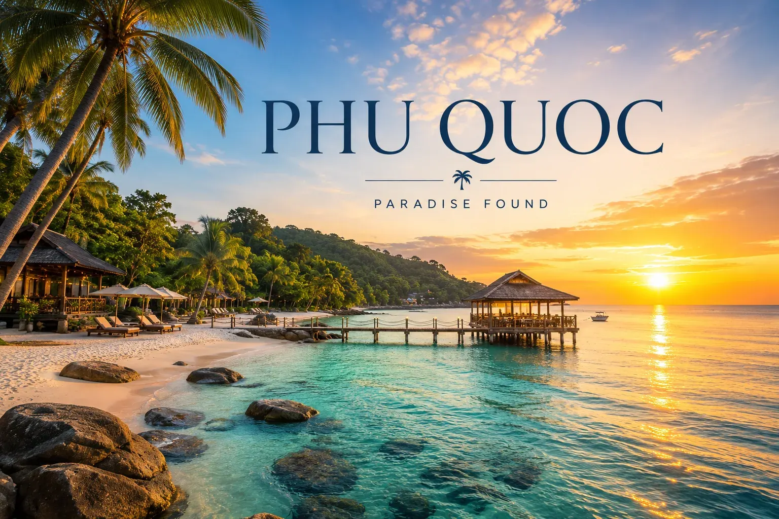 Sao Beach white sand and turquoise water Phu Quoc island Bali Gulf of Thailand