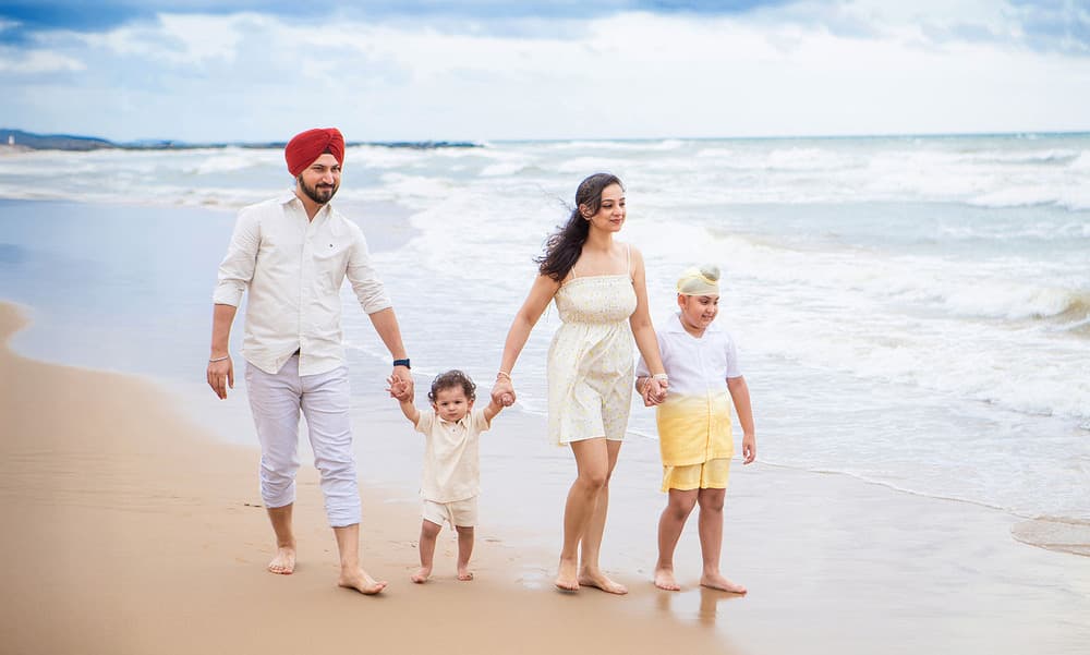 Family holiday in Bali
