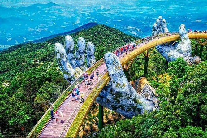 Golden Bridge at Ba Na Hills Da Nang Bali
